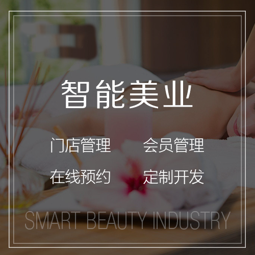 智能美业解决方案-网站制作